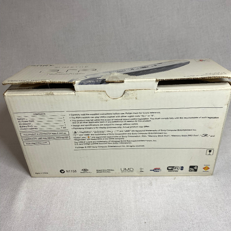 Console | Sony PlayStation Portable PSP | 2000 White Boxed