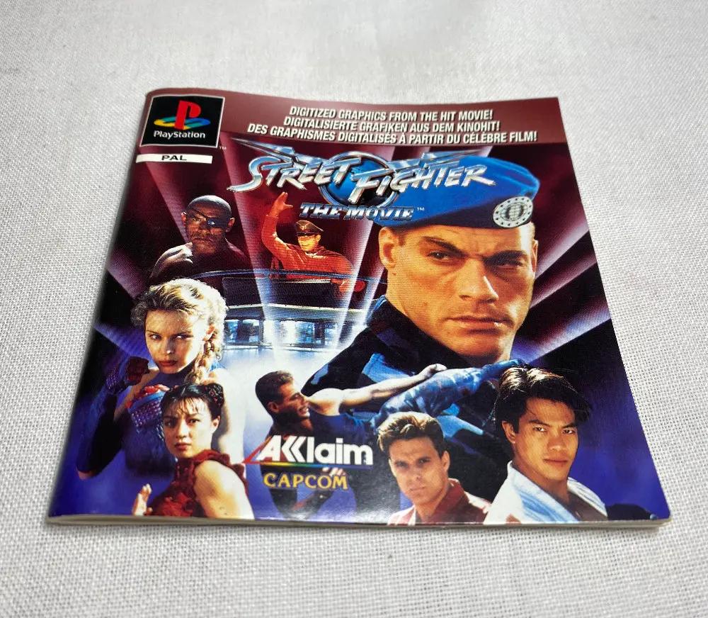 Game | PlayStation PS1 | Street Fighter: The Movie Physical Video Games Game Sony