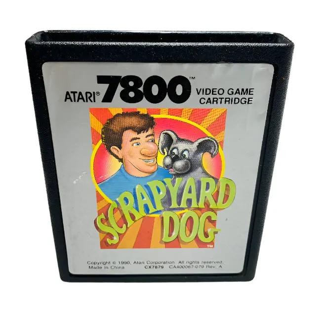 Game | Atari 7800 | Scrapyard Dog Physical Video Games Game Atari