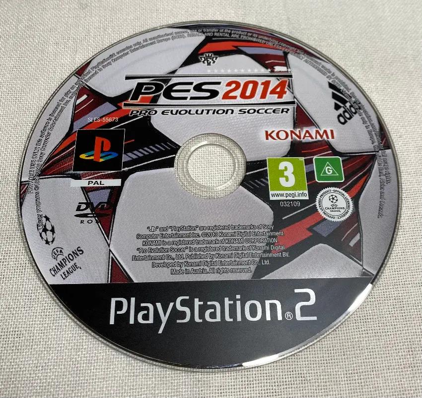 Game | Sony PlayStation PS2 | Pro Evolution Soccer 2014 Physical Video Games Game Sony