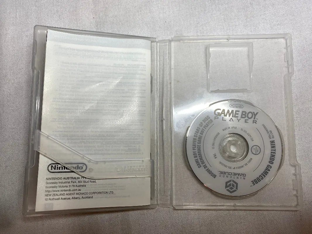 Game | Nintendo GameCube | Game Boy Player Startup Disc Physical Video Games Game Nintendo