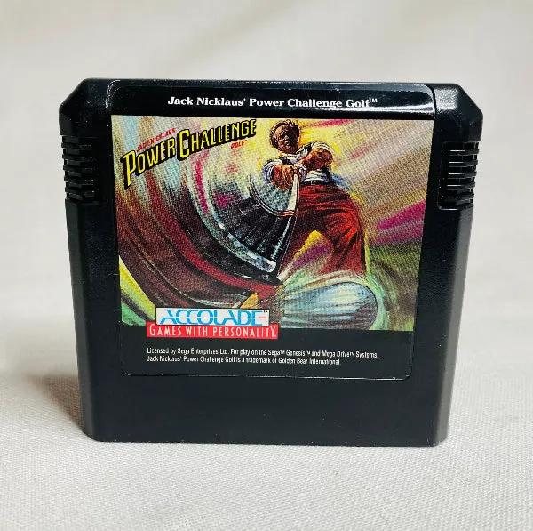 Game | Sega Mega Drive | Jack Nicklaus' Power Challenge Golf Physical Video Games Game Sega