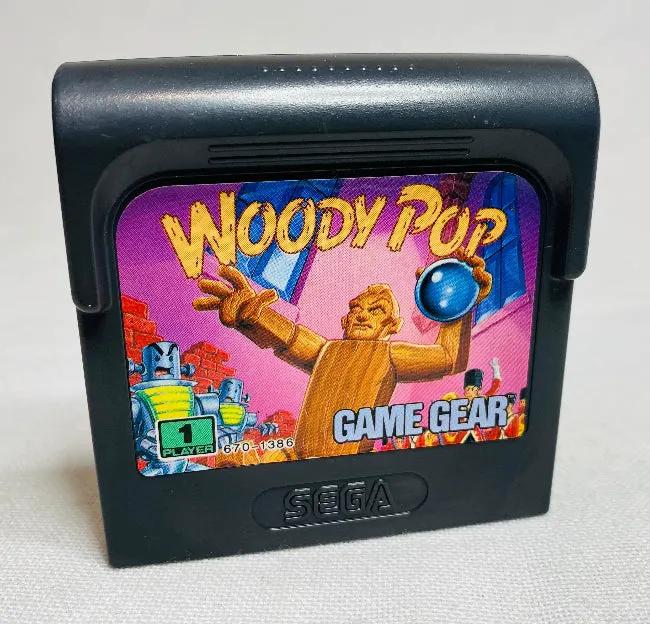 Game | Sega Game Gear | Woody Pop Physical Video Games Game Sega