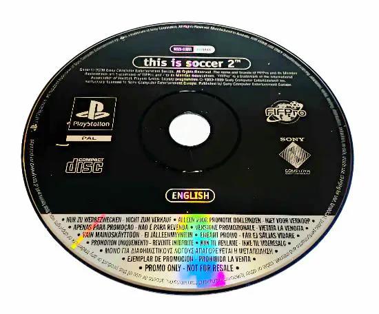 Game | Sony PlayStation PS1 | this is soccer 2 Demo Disc Physical Video Games Game Sony