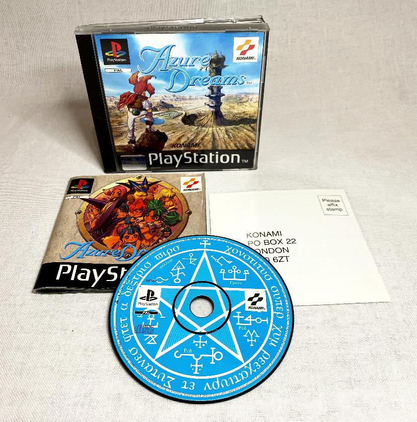 Game | Sony PlayStation PS1 | Azure Dreams