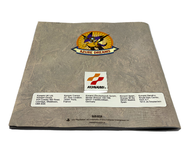 Game | Sony PlayStation PS1 | Azure Dreams