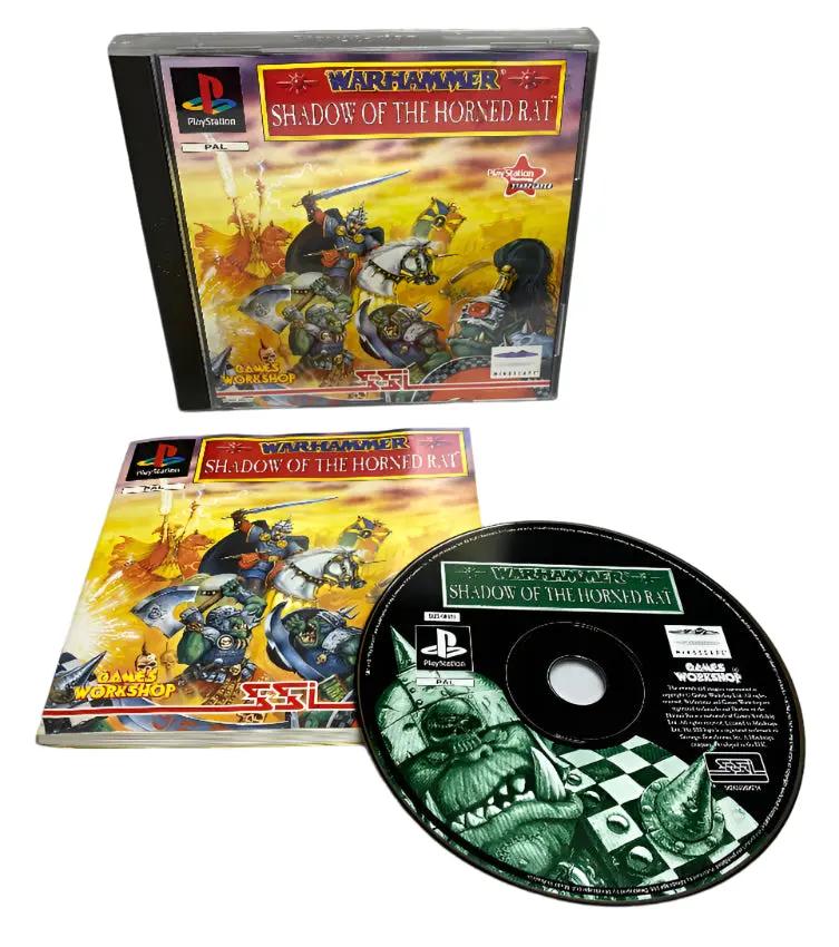 Game | Sony PlayStation PS1 | Warhammer Shadow Of The Horned Rat Physical Video Games Game Sony