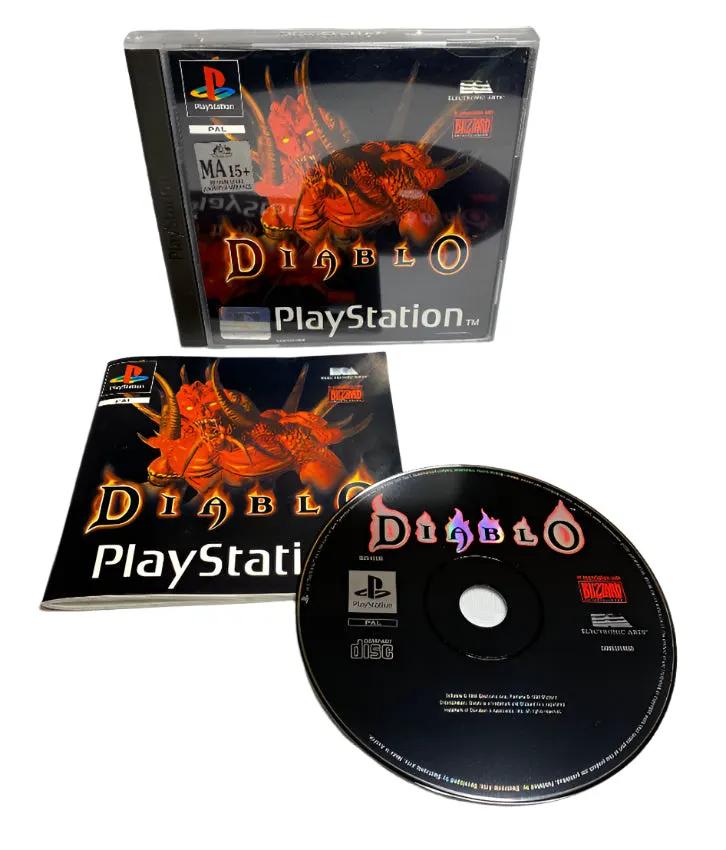 Game | Sony PlayStation PS1 | Diablo Physical Video Games Game Sony