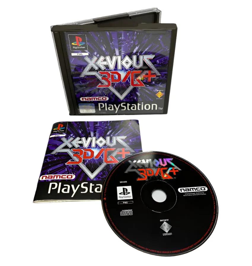 Game | Sony PlayStation PS1 | Xevious 3D/G+ Physical Video Games Game Sony