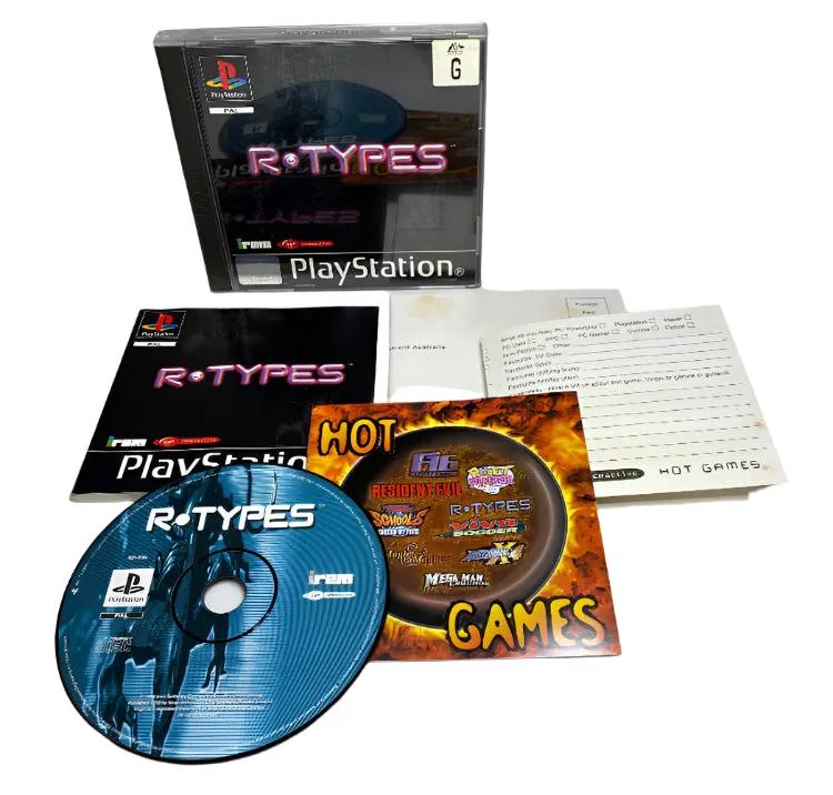 Game | Sony PlayStation PS1 | R-Types Physical Video Games Game Sony