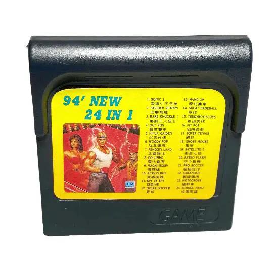 Game | Sega Game Gear | Bootleg 24 In 1 Cartridge Physical Video Games Game Sega