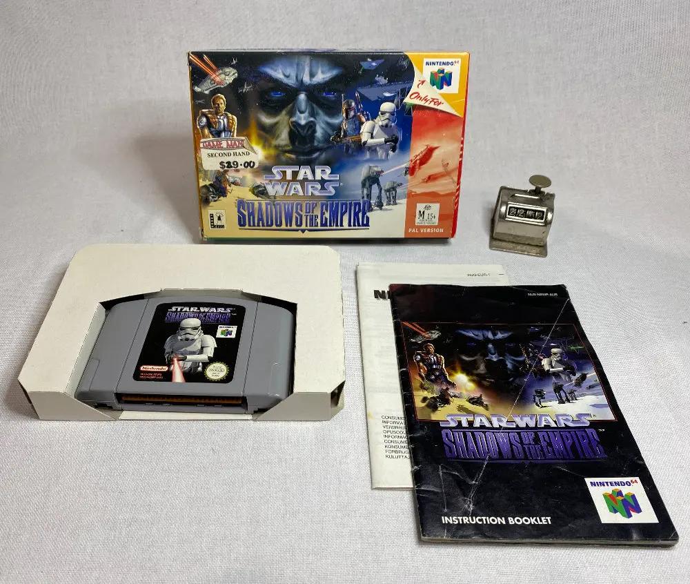 Game | Nintendo N64 | Star Wars Shadows Of The Empire Physical Video Games Game Nintendo