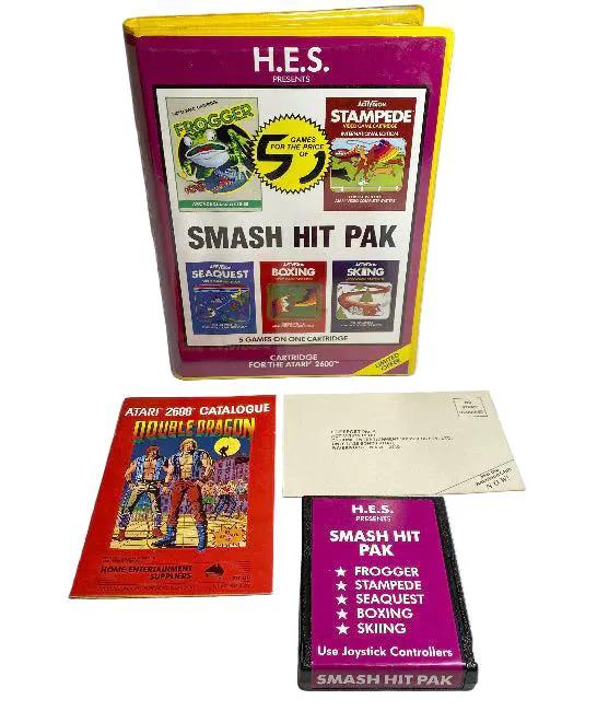 Game | Atari 2600 | Smash Hit Pak Physical Video Games Game Atari