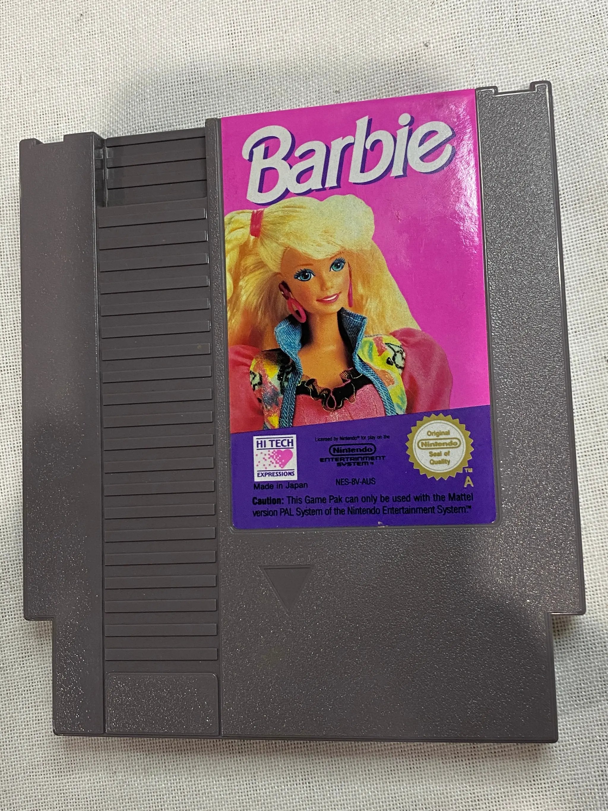 Game | Nintendo NES | Barbie Physical Video Games Game Nintendo
