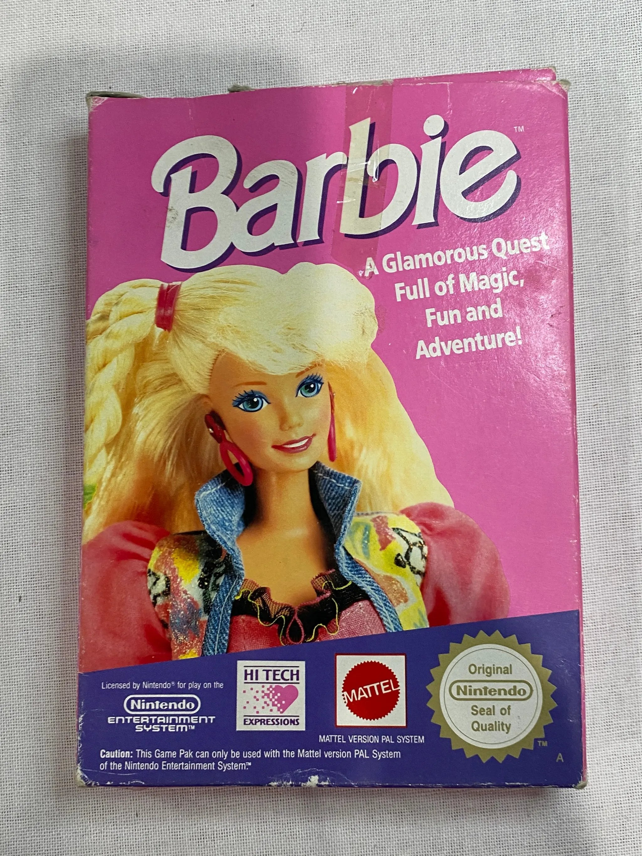 Game | Nintendo NES | Barbie Physical Video Games Game Nintendo