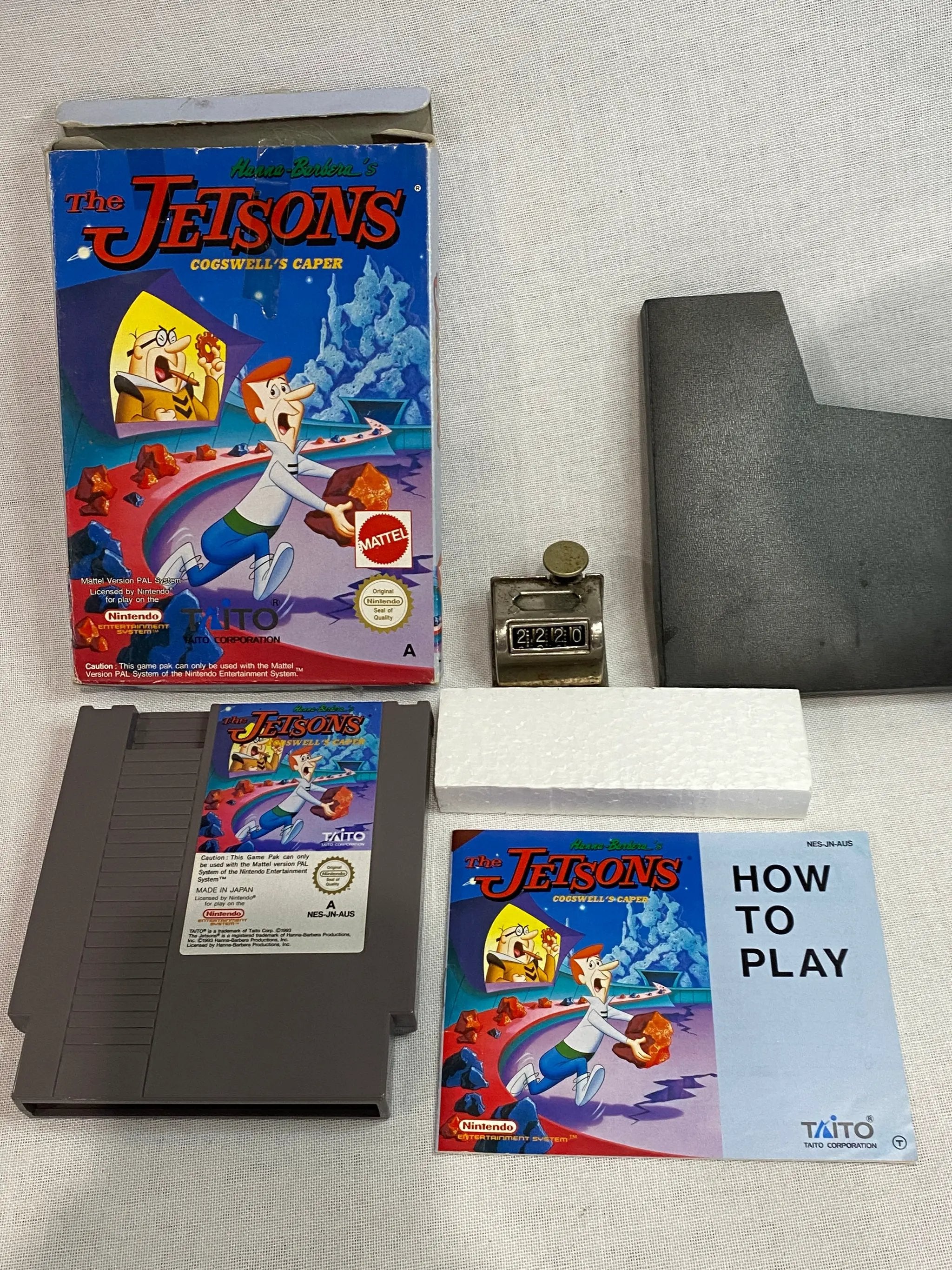 Game | Nintendo NES | The Jetsons Cogswell's Caper Physical Video Games Game Nintendo