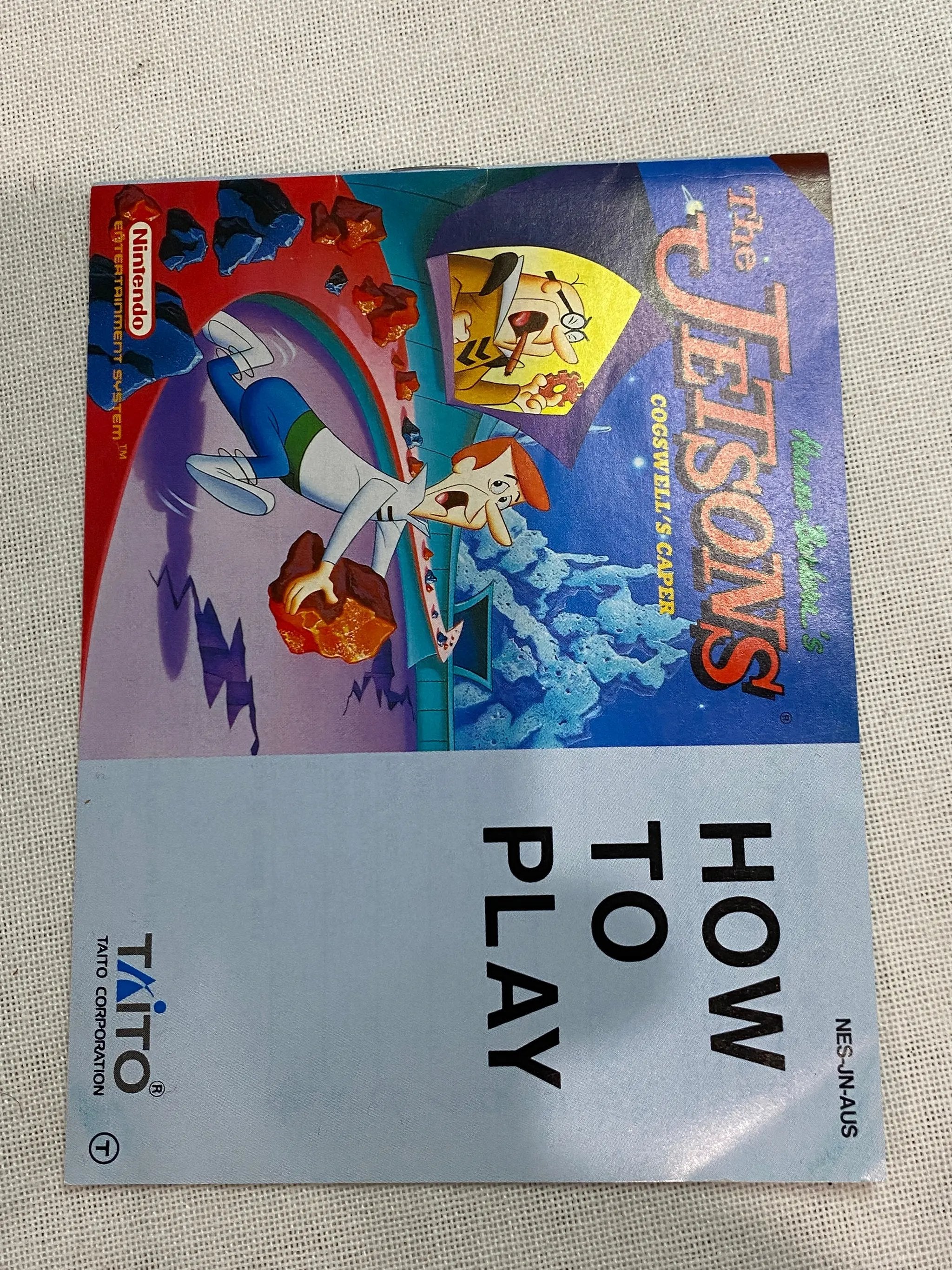 Game | Nintendo NES | The Jetsons Cogswell's Caper Physical Video Games Game Nintendo
