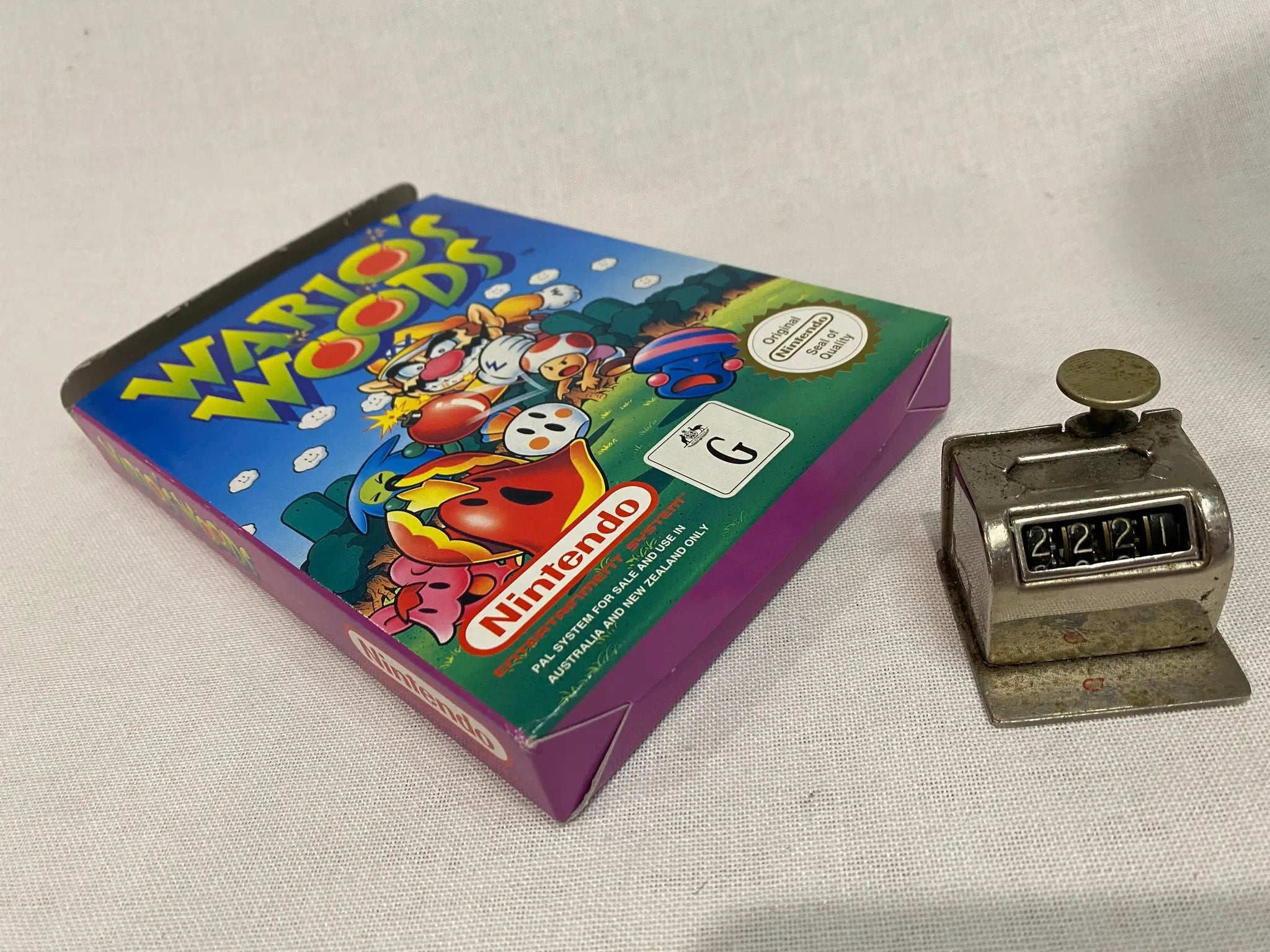 Game | Nintendo NES | Wario's Woods Physical Video Games Game Nintendo