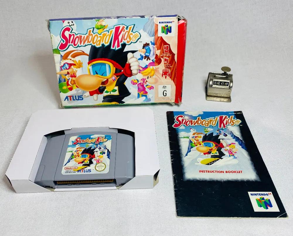 Game | Nintendo N64 | Snowboard Kids Physical Video Games Game Nintendo