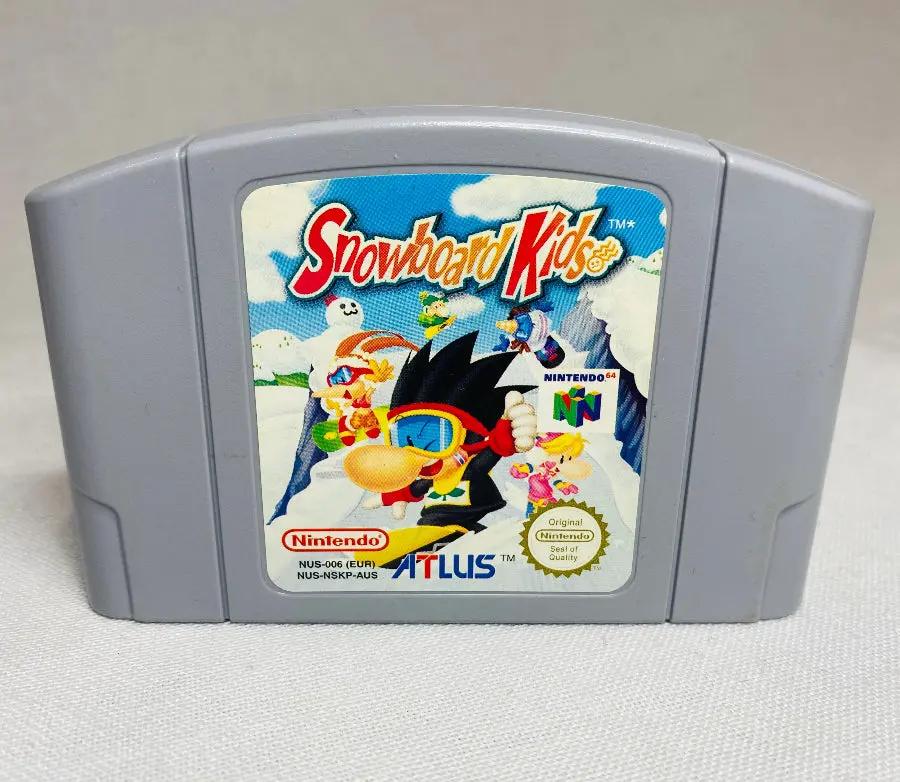 Game | Nintendo N64 | Snowboard Kids Physical Video Games Game Nintendo