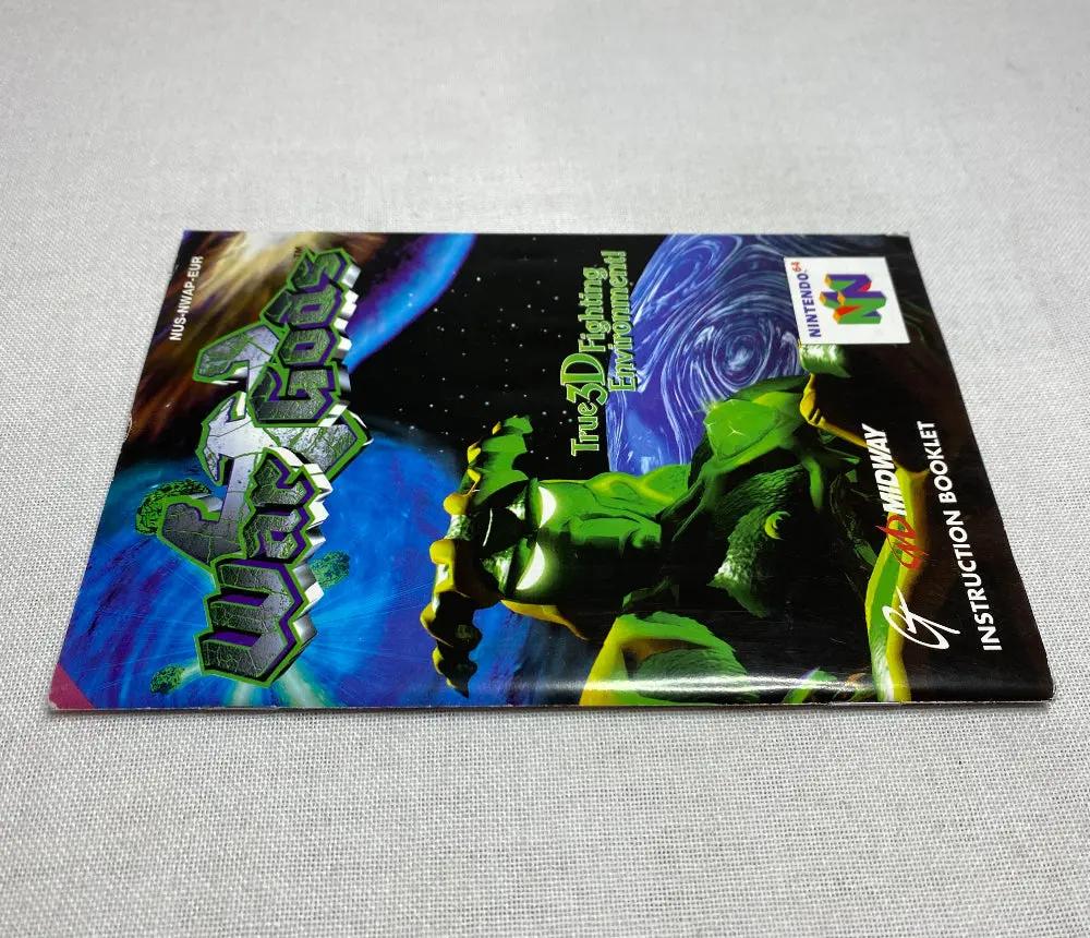 Game | Nintendo N64 | War Gods Physical Video Games Game Nintendo