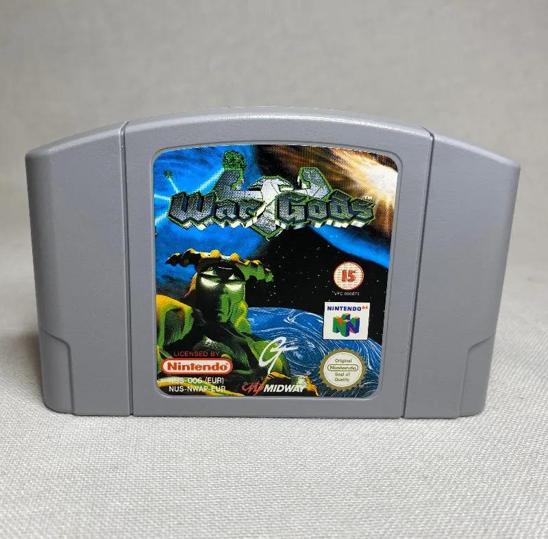 Game | Nintendo N64 | War Gods Physical Video Games Game Nintendo