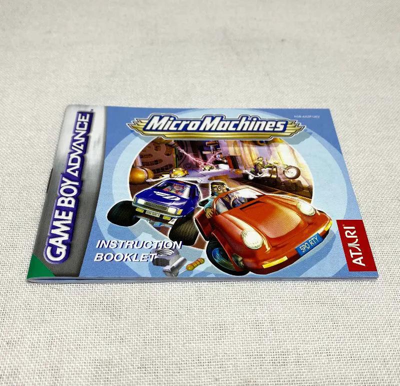 Game | Nintendo Game Boy Advance GBA | Micro Machines Physical Video Games Game Nintendo