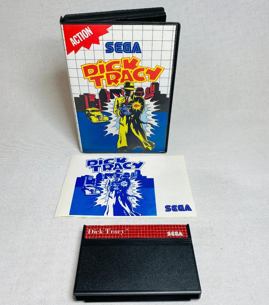 Game | Sega Master System | Dick Tracy Physical Video Games Game Sega