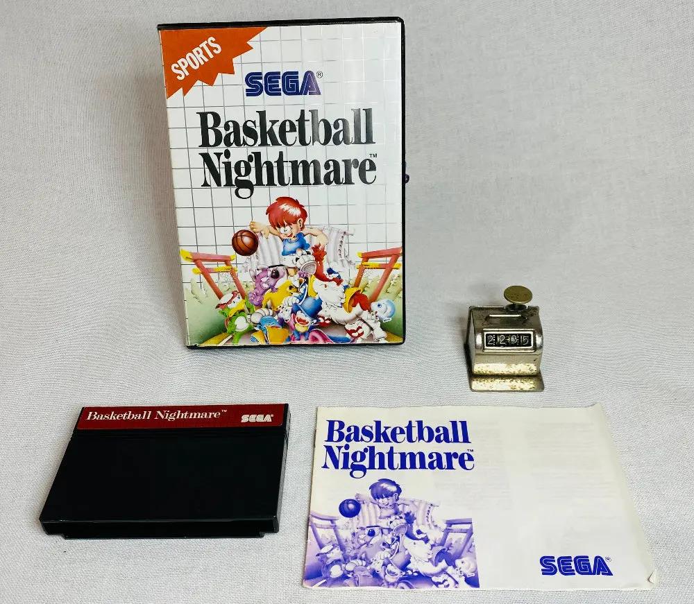 Game | Sega Master System | Basketball Nightmare Physical Video Games Game Sega