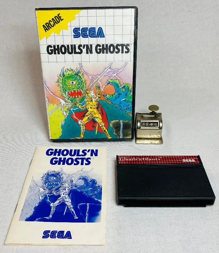 Game | Sega Master System | Ghouls 'N Ghosts Physical Video Games Game Sega