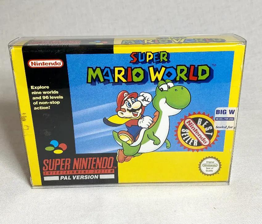 Game | Super Nintendo SNES | Super Mario World Physical Video Games Game Nintendo