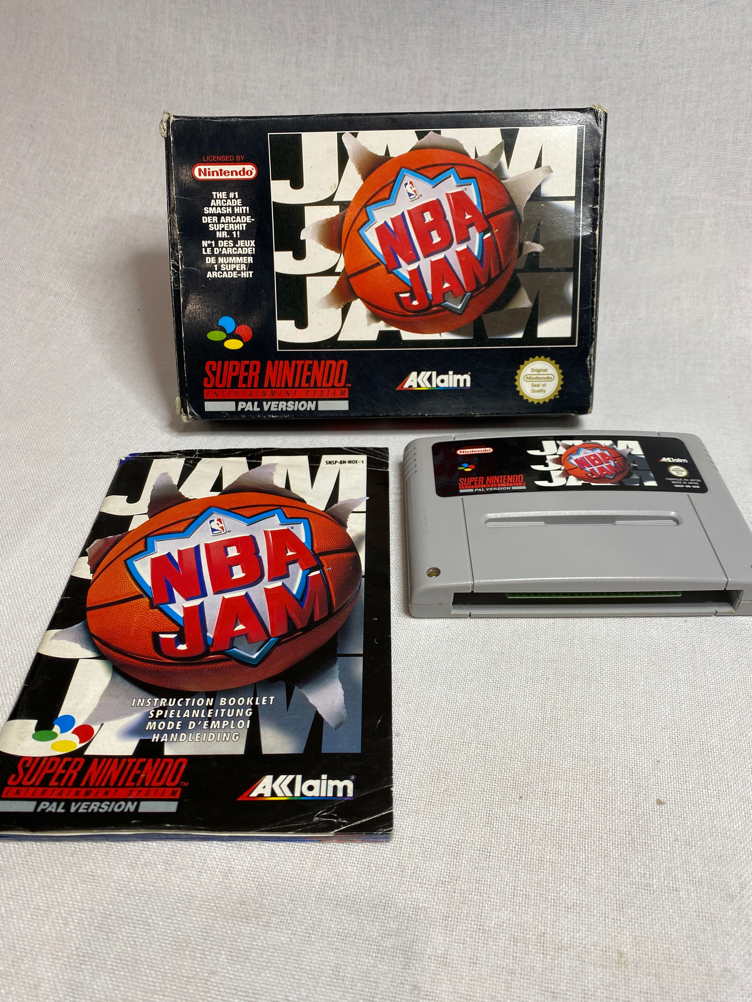 Game | Super Nintendo SNES | NBA Jam
