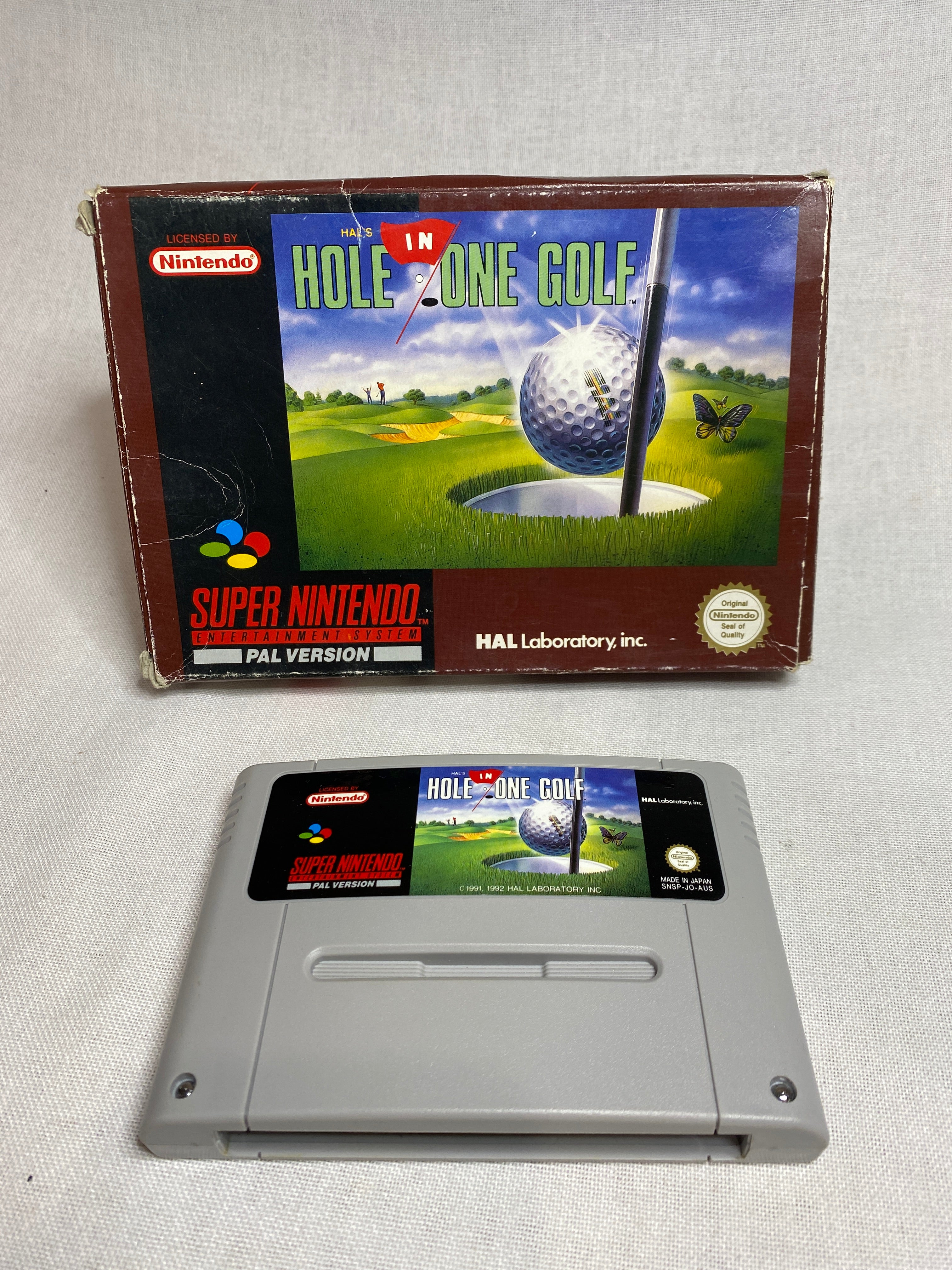Game | Super Nintendo SNES | Hal's Hole In One Golf