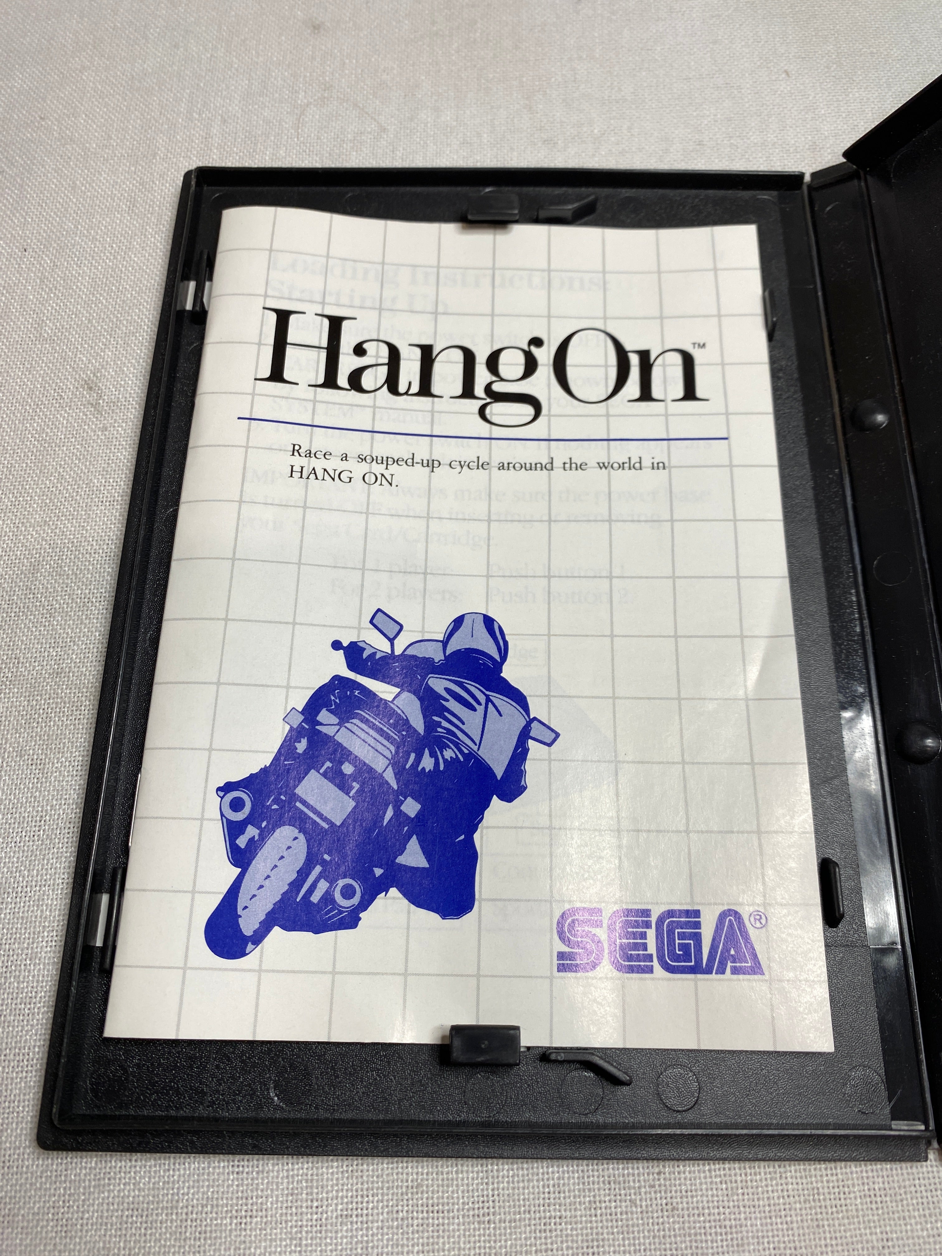 Game | Sega Master System | Hang-On (Game Card)