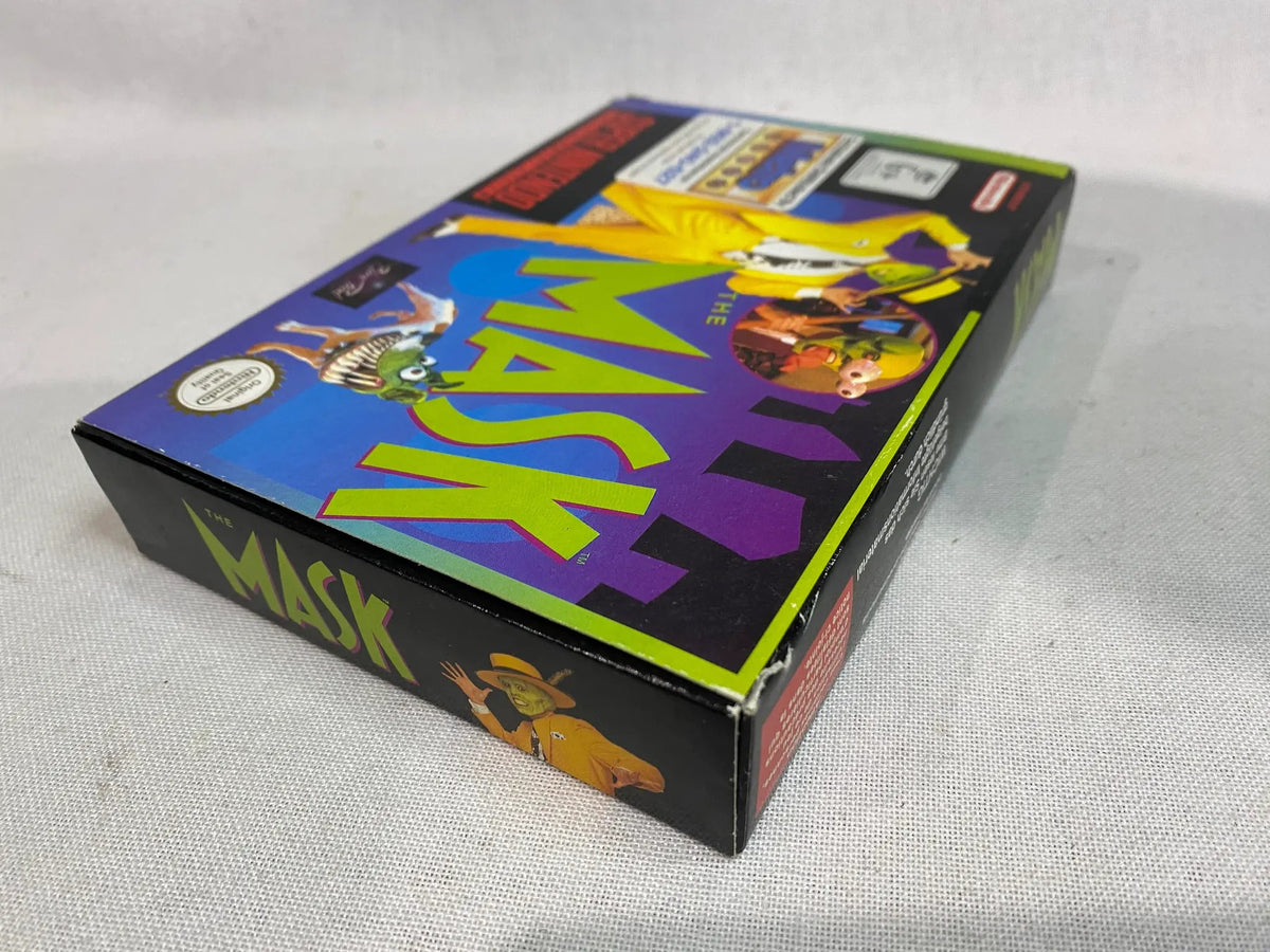Game | Super Nintendo SNES | The Mask Physical Video Games Game Nintendo