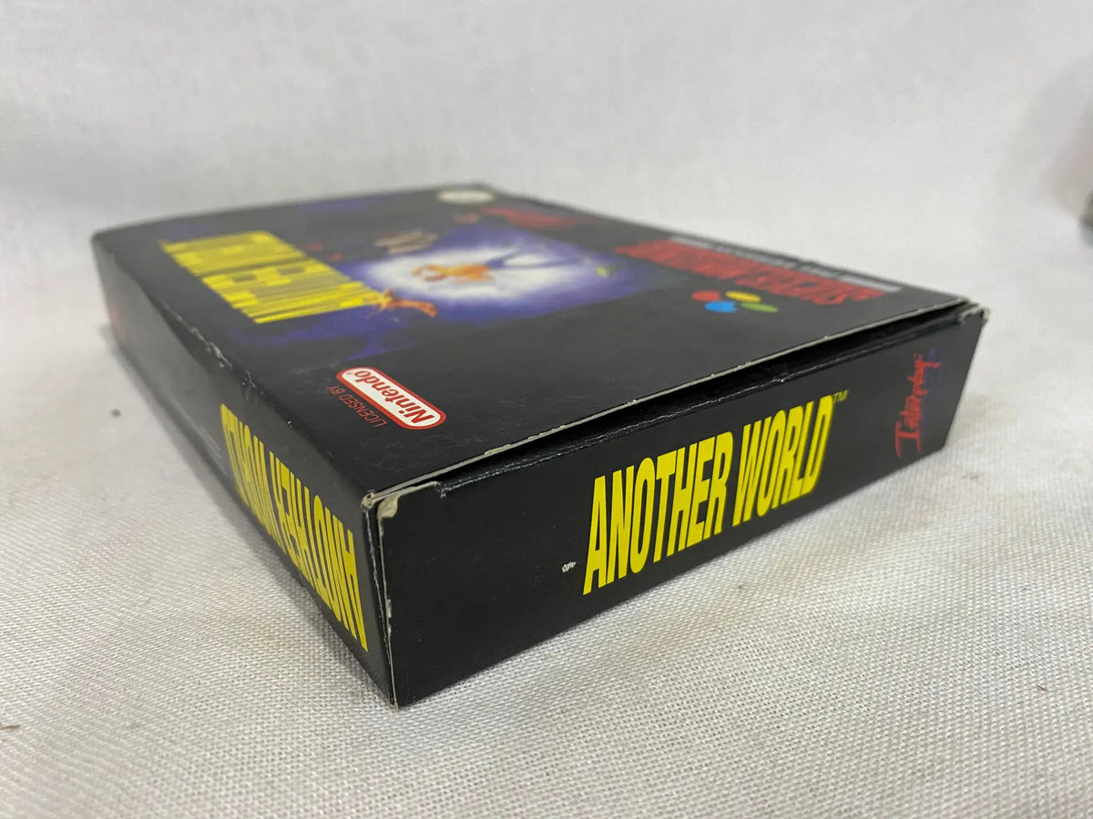 Game | Super Nintendo SNES | Another World Physical Video Games Game Nintendo