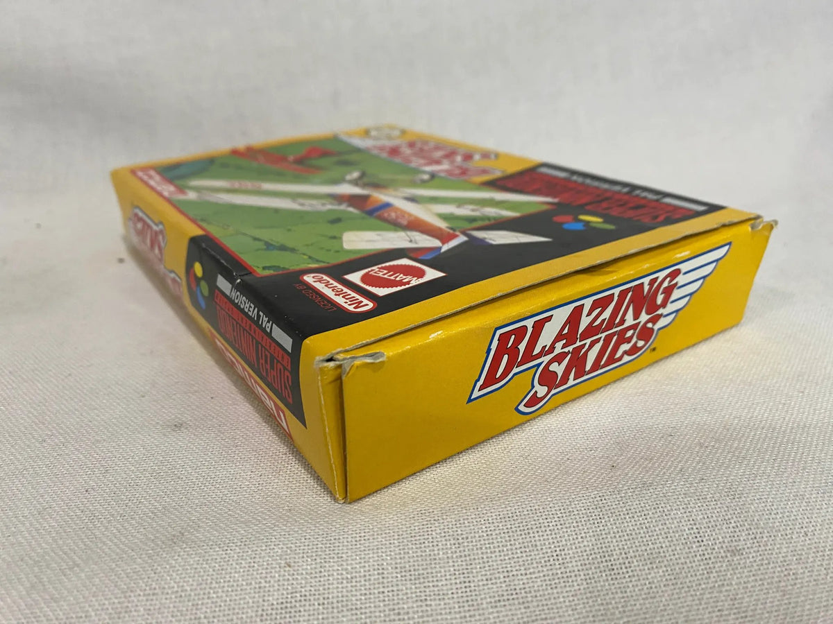 Game | Super Nintendo SNES | Blazing Skies Physical Video Games Game Nintendo