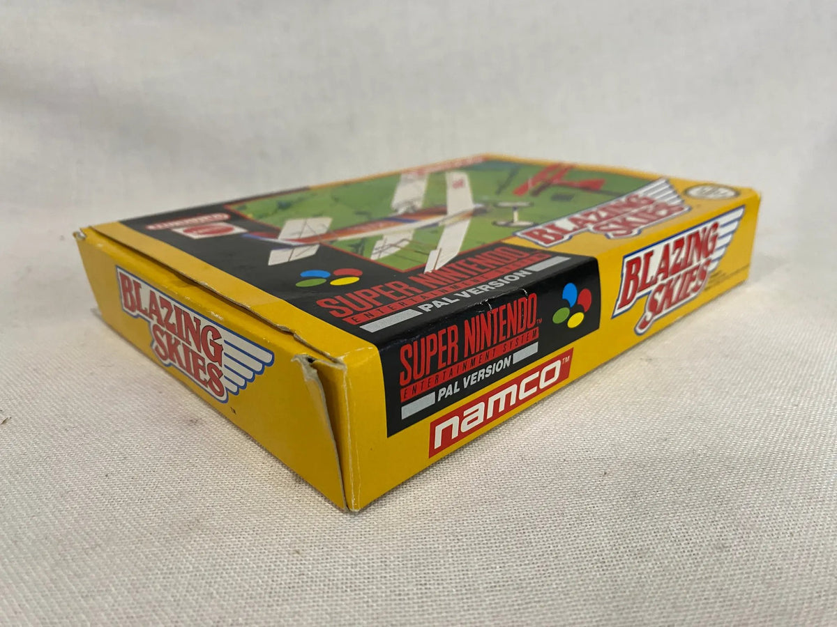 Game | Super Nintendo SNES | Blazing Skies Physical Video Games Game Nintendo
