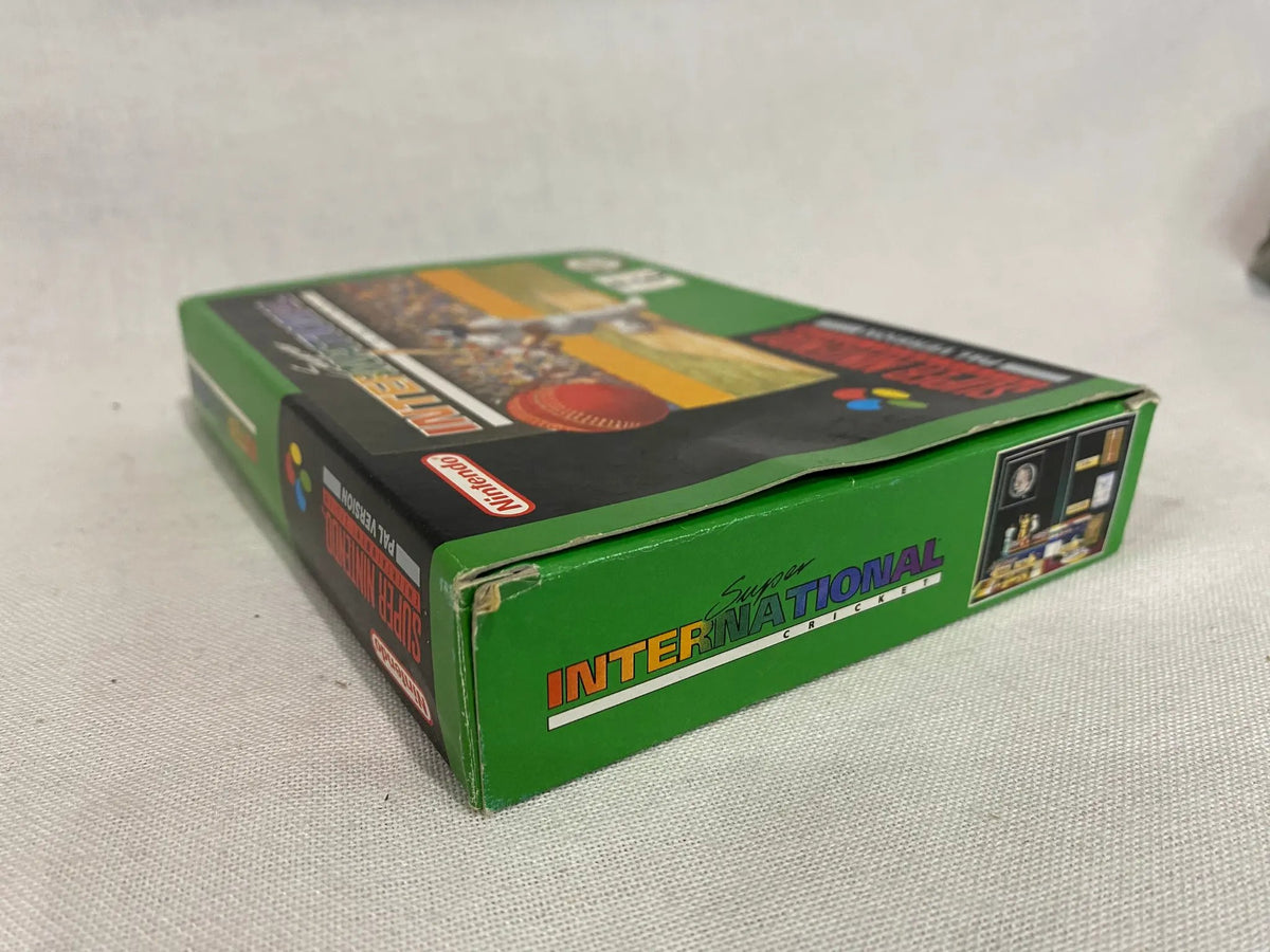 Game | Super Nintendo SNES | Super International Cricket Physical Video Games Game Nintendo