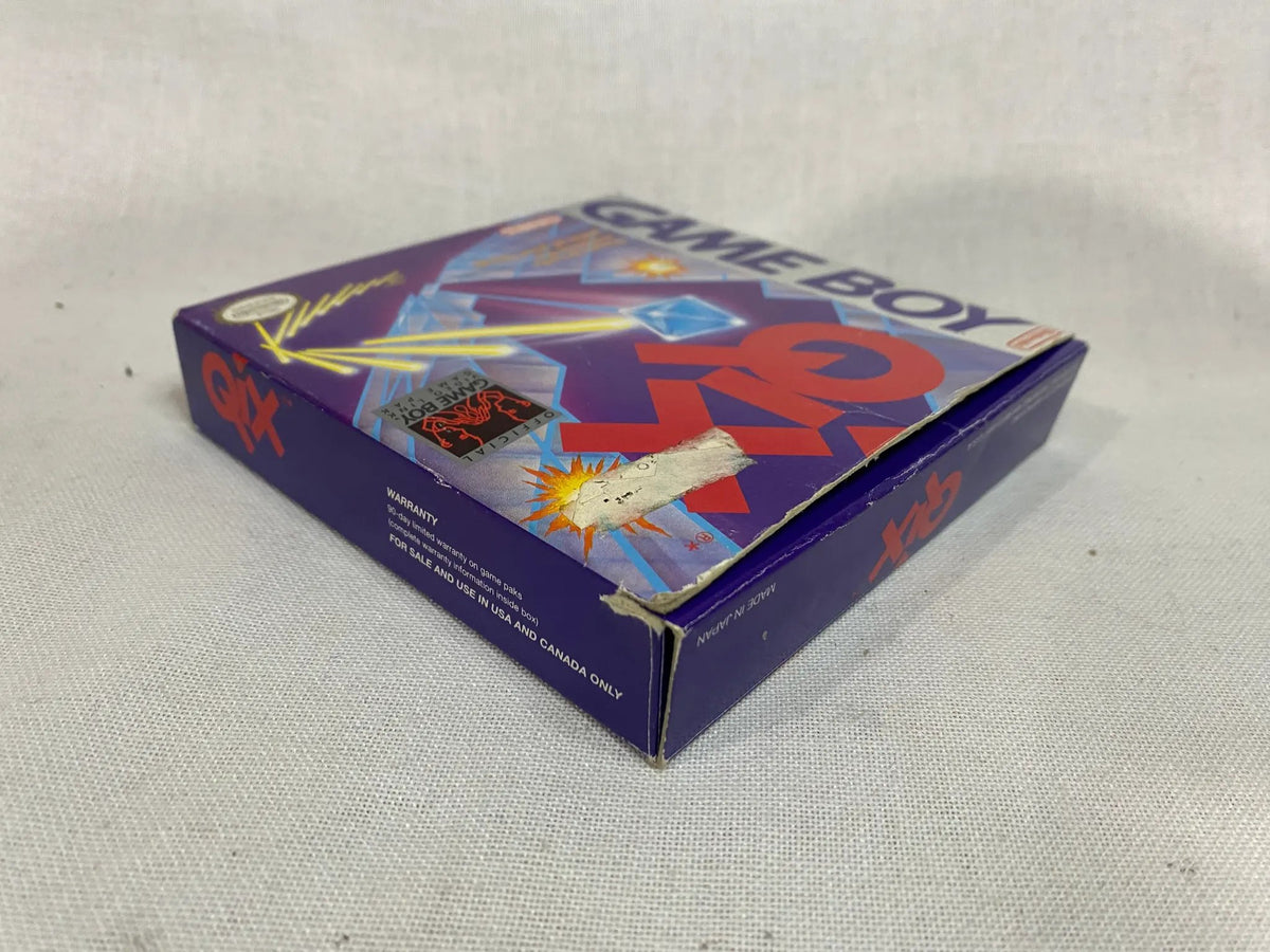 Game | Nintendo Game Boy GB | Qix Physical Video Games Game Nintendo