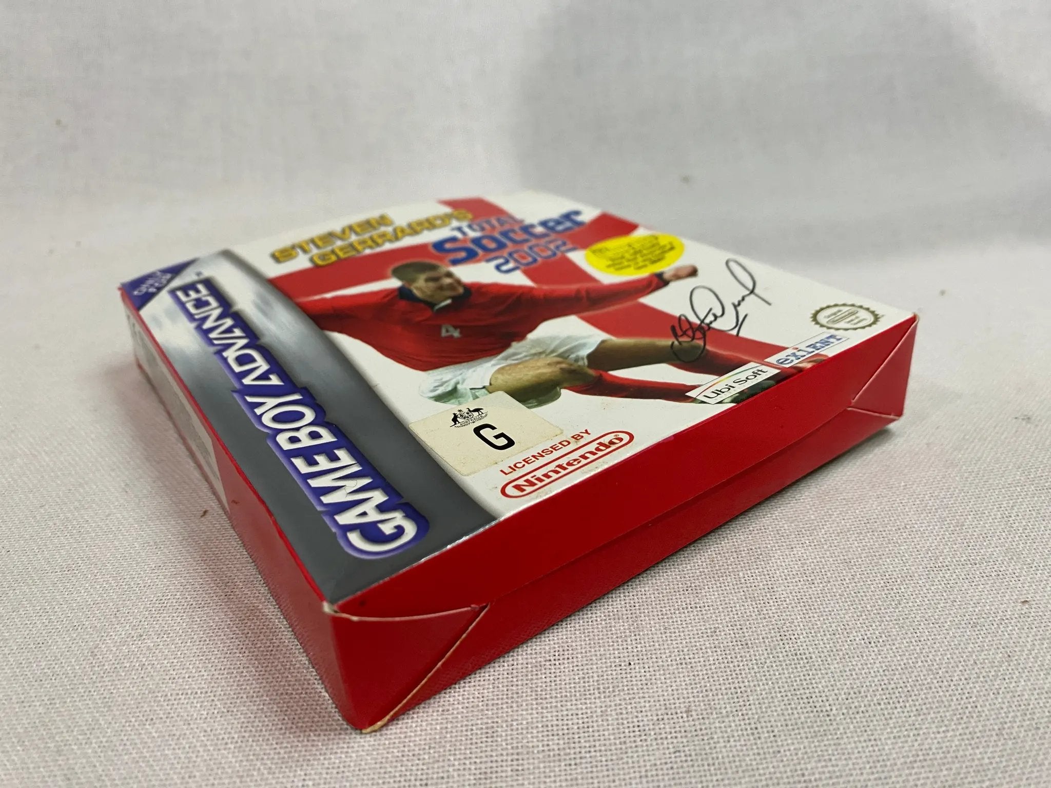 Game | Nintendo Game Boy Advance GBA | Steven Gerrard's Total Soccer 2002 Physical Video Games Game Nintendo