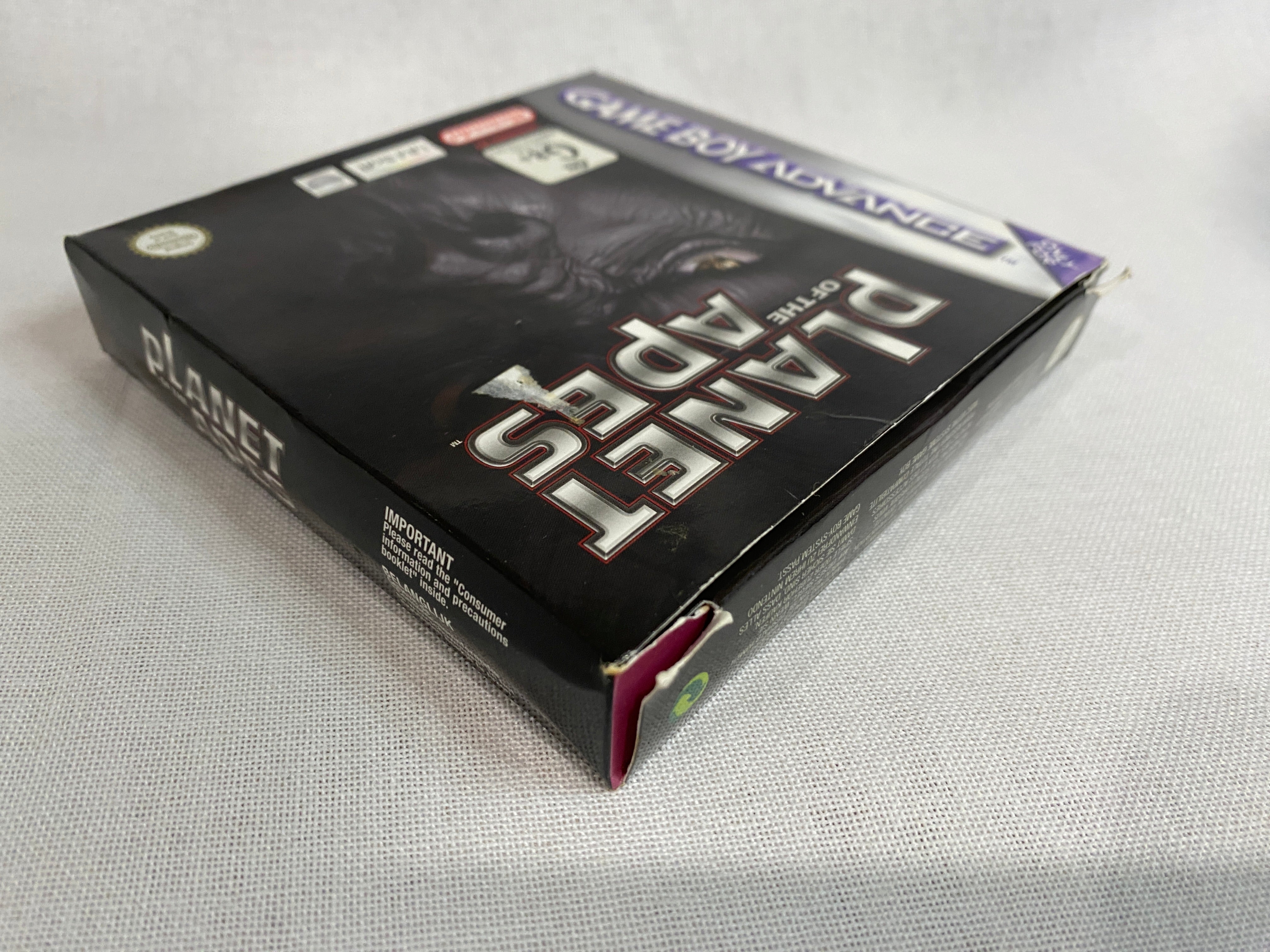 Game | Nintendo Game Boy Advance GBA | Planet Of The Apes