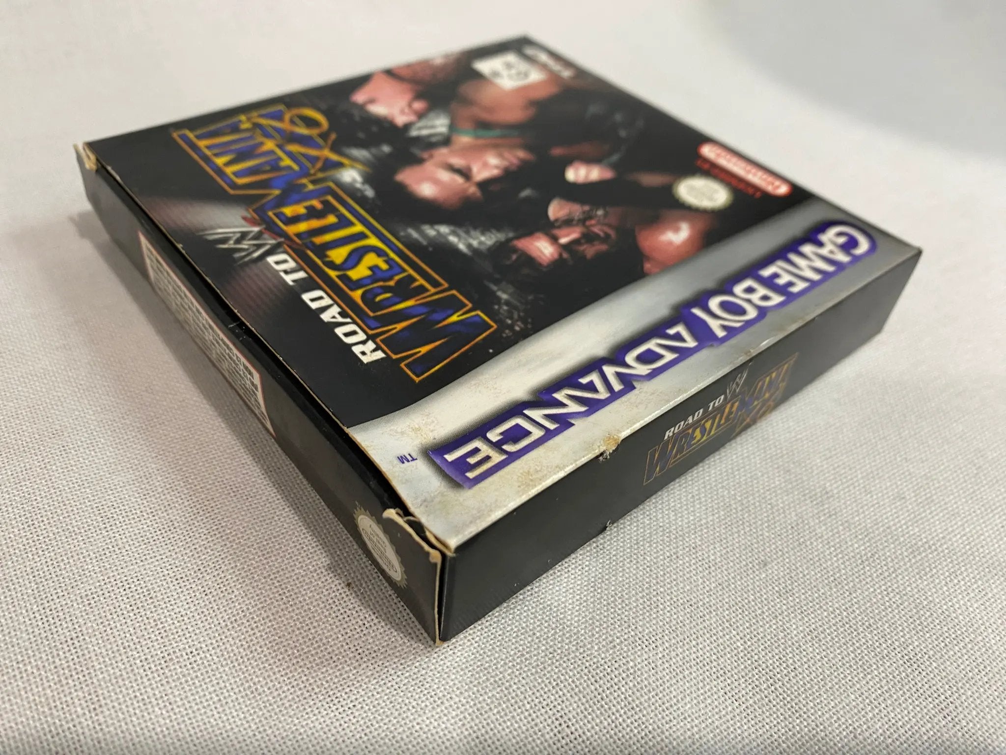 Game | Nintendo Game Boy Advance GBA | WWE Road To WrestleMania X8 Physical Video Games Game Nintendo