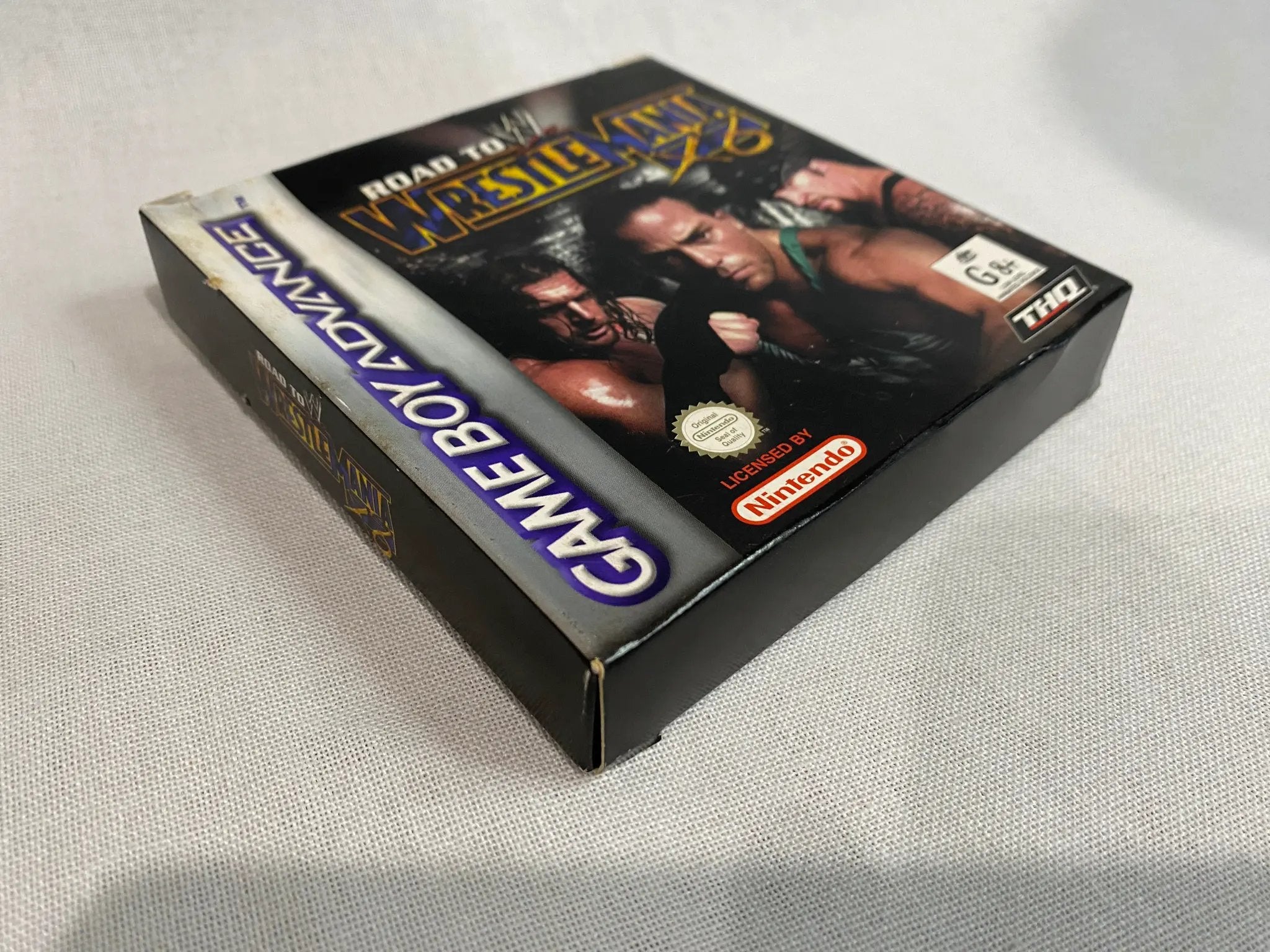 Game | Nintendo Game Boy Advance GBA | WWE Road To WrestleMania X8 Physical Video Games Game Nintendo