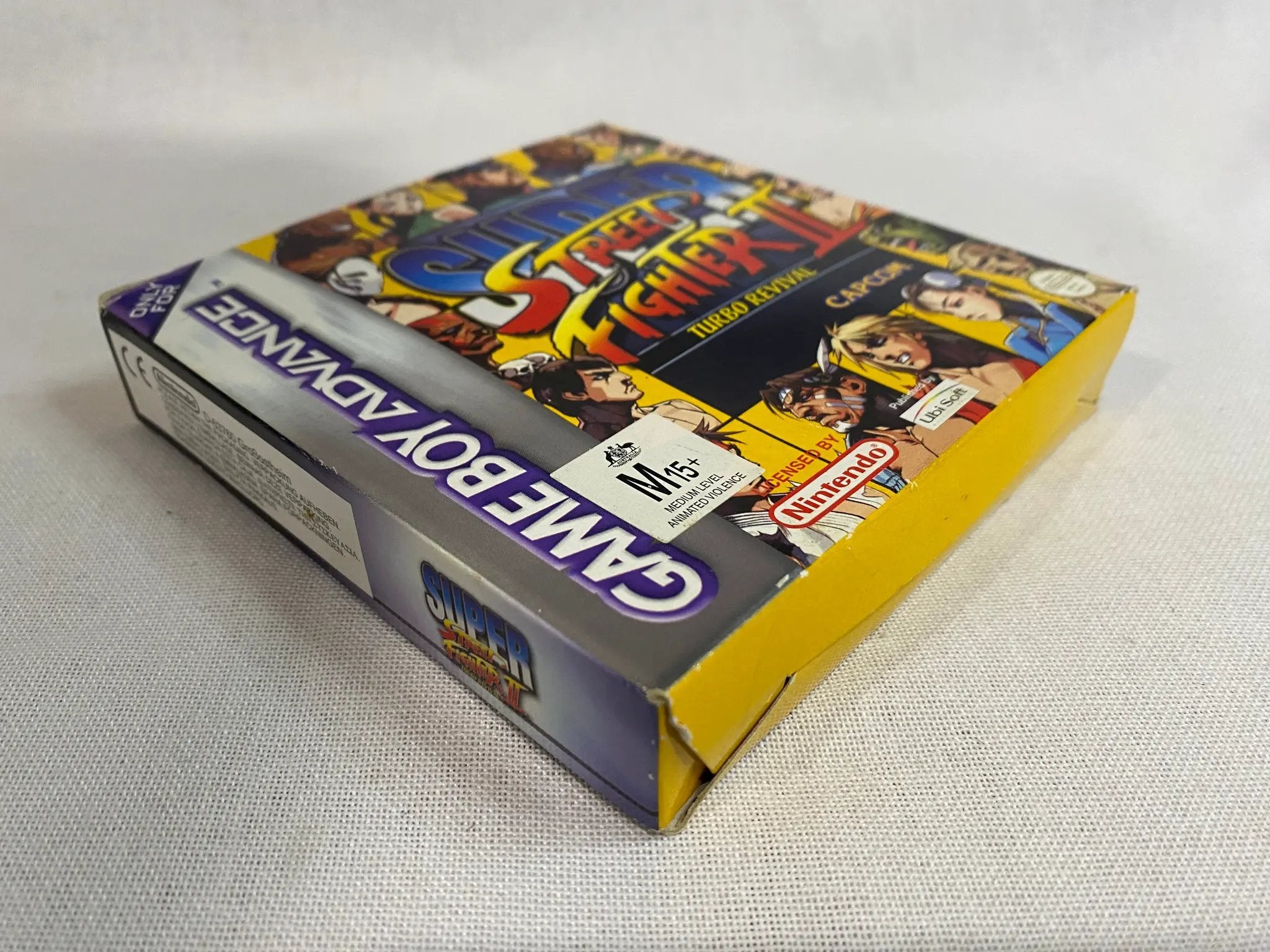 Game | Nintendo Game Boy Advance GBA | Super Street Fighter II Turbo Revival Physical Video Games Game Nintendo