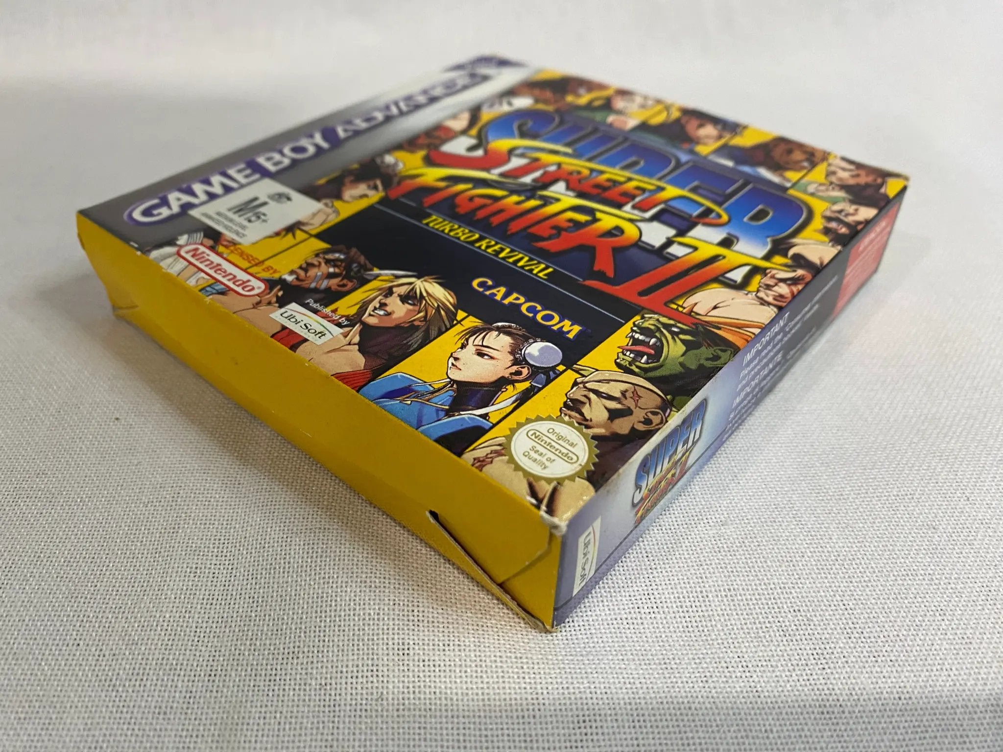 Game | Nintendo Game Boy Advance GBA | Super Street Fighter II Turbo Revival Physical Video Games Game Nintendo