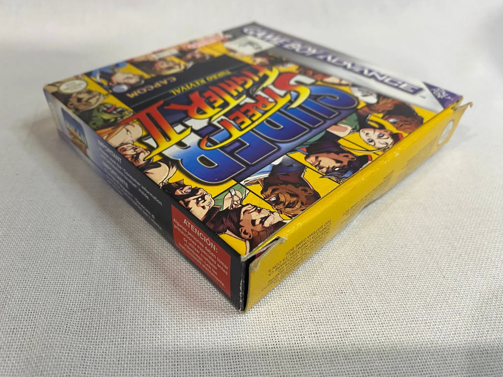 Game | Nintendo Game Boy Advance GBA | Super Street Fighter II Turbo Revival Physical Video Games Game Nintendo