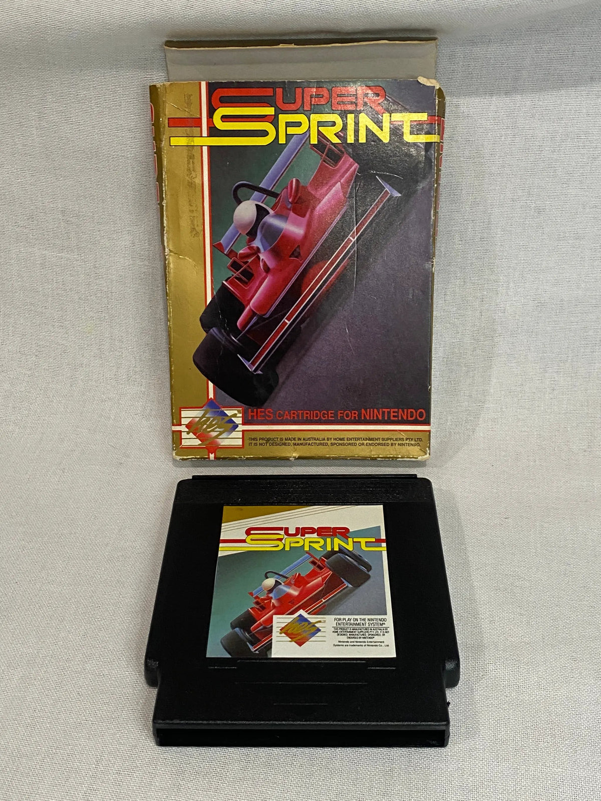 Game | Nintendo NES | Super Sprint Physical Video Games Game Nintendo