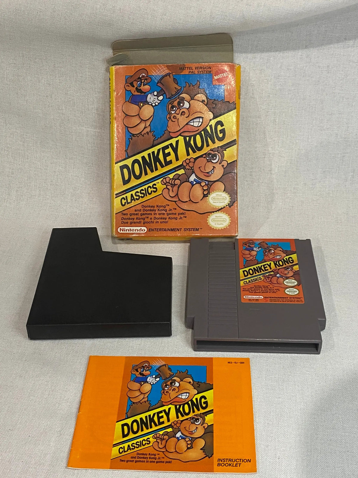 Game | Nintendo NES | Donkey Kong Classics Physical Video Games Game Nintendo