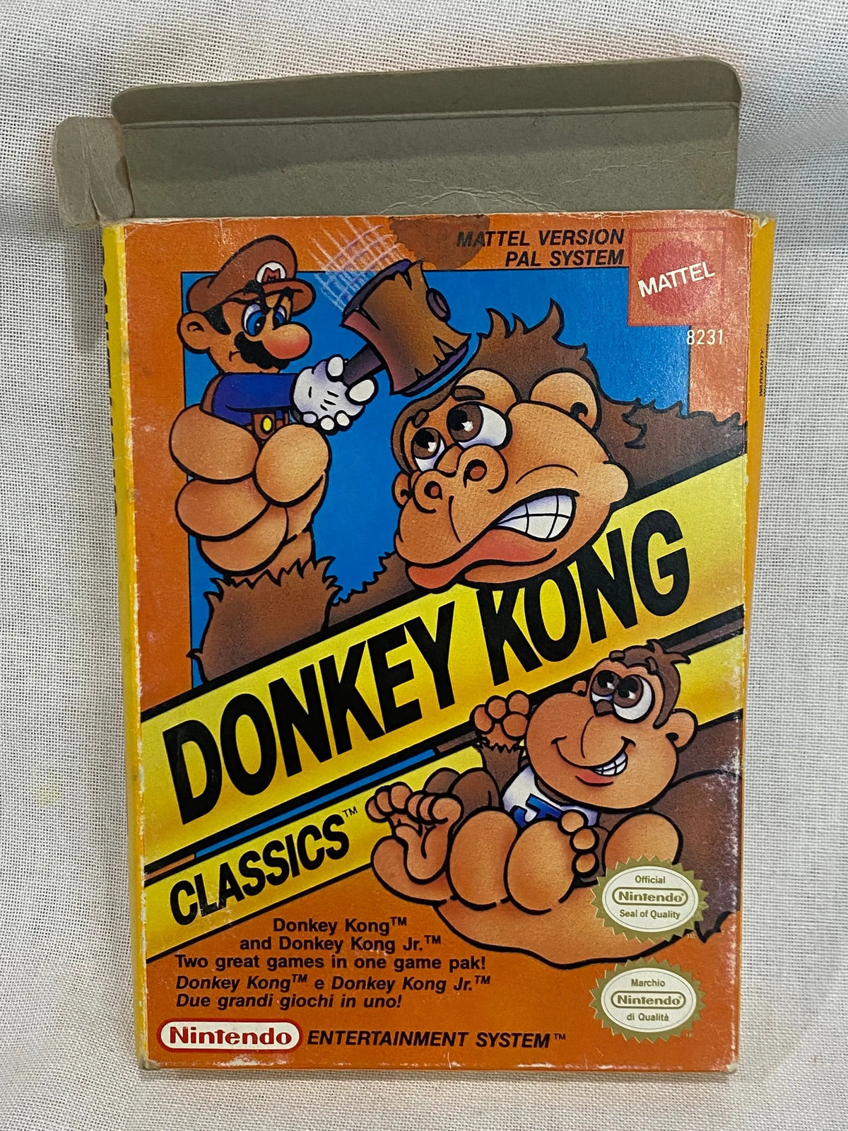 Game | Nintendo NES | Donkey Kong Classics Physical Video Games Game Nintendo
